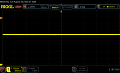 Pas de PWM (luminosité 8/10)