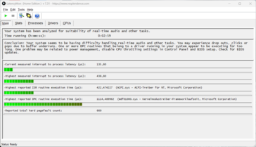 LatencyMon - Vue d'ensemble