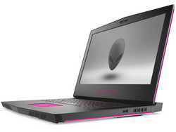 En test : l'Alienware 15 R3 Max-Q. Modèle de test fourni par Dell Allemagne.