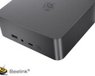 La nouvelle configuration de l’EQi13 est équipée de 16 Go de RAM et coûte 499 $. Sur la photo : une image promotionnelle montrant la face avant du mini-PC.