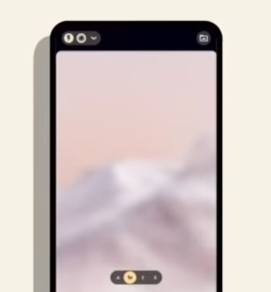 Le teaser de Google Android 12 laissait entendre qu'un futur Pixel pourrait supporter un zoom 5x. (Image source : Google)