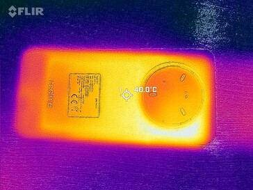 Carte thermique du dos