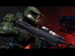 Avec les bons paramètres graphiques, la version PC de Halo Infinite est un vrai régal (Image : Microsoft)