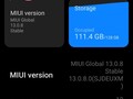 MIUI 13.0.8 sur Xiaomi Mi 10T Pro détails, le patch de sécurité de juillet 2022 est là (Source : Own)