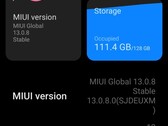 MIUI 13.0.8 sur Xiaomi Mi 10T Pro détails, le patch de sécurité de juillet 2022 est là (Source : Own)