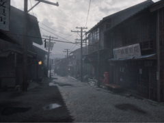 La ville fictive d'Ebisugaoka basée sur Kanayama dans Silent Hill f (image source : SteamDB)