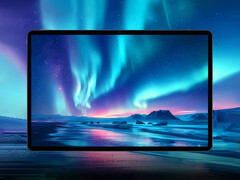 La T70 Pro est équipée d’un écran de 14 pouces à 60 Hz. Sur la photo : une image promotionnelle mettant en avant le grand écran de la tablette.
