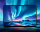 La T70 Pro est équipée d’un écran de 14 pouces à 60 Hz. Sur la photo : une image promotionnelle mettant en avant le grand écran de la tablette.