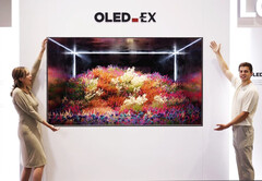Les panneaux LG OLED.EX devraient se généraliser d&#039;ici un an environ. (Image source : LG)