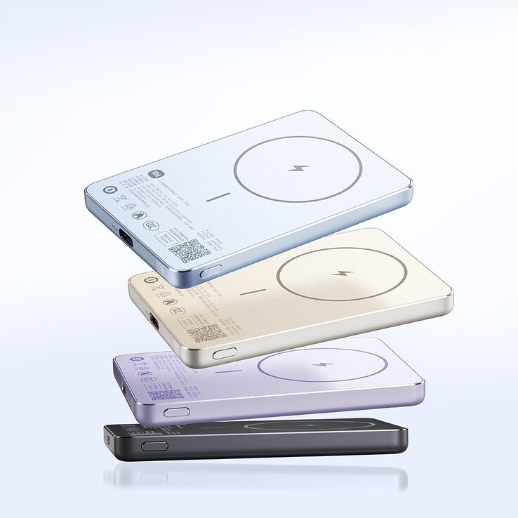 La Xiaomi Magnetic Ultra-thin Power Bank 5000 7.5W (Image source : Xiaomi)