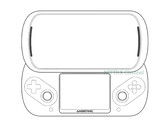 L'Anbernic Slide a un design inhabituel qui s'inspire de la PSP Go et de la Nintendo 3DS. (Source de l'image : via Nittrx)