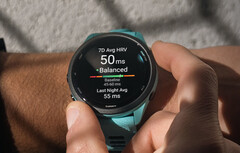 La Forerunner 265 a gagné autant de nouvelles fonctionnalités que de corrections de bugs avec sa dernière mise à jour. (Source de l&#039;image : Garmin)