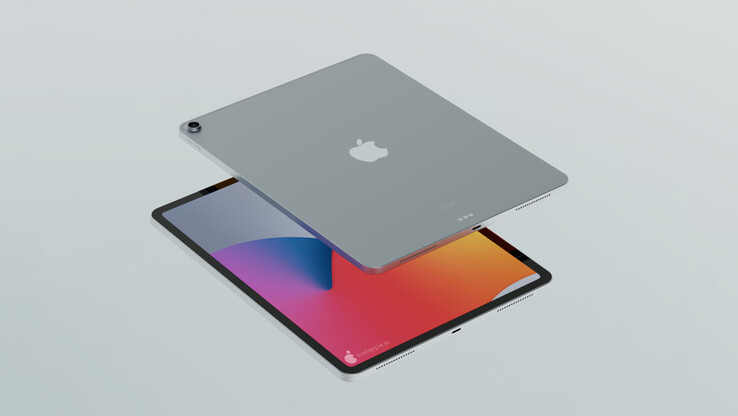 Rendus de ce à quoi l'iPad Air 4 devrait ressembler. (Image : SvetApple)