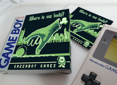 &quot;Where is My Body ?&quot; sera livré sous forme de cartouche Game Boy physique. (Source de l&#039;image : Greenboy Games)