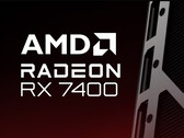 AMD a confirmé le marquage de la Radeon RX 7400 en lieu et place d'une image du produit. (Source de l'image : AMD - édité)