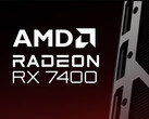 AMD a confirmé le marquage de la Radeon RX 7400 en lieu et place d'une image du produit. (Source de l'image : AMD - édité)
