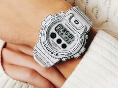 Casio commercialise les montres inspirées de l'origami (DW-6900RGM-5 sur la photo) au Royaume-Uni. (Source de l'image : Casio)