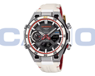 La nouvelle Casio Edifice ECB-2300HR-1A (photo) possède un cadran secondaire de type tachymètre à la position 9 heures. (Source de l'image : Casioblog)