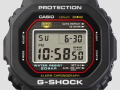 La Casio G-Shock DW5000R-1A sera lancée aux États-Unis en décembre 2024. (Source de l'image : Casio)