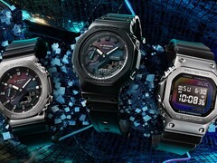 Les montres Casio Rainbow Brick Wall ont été lancées aux États-Unis et en Europe. (Source de l'image : Casio)