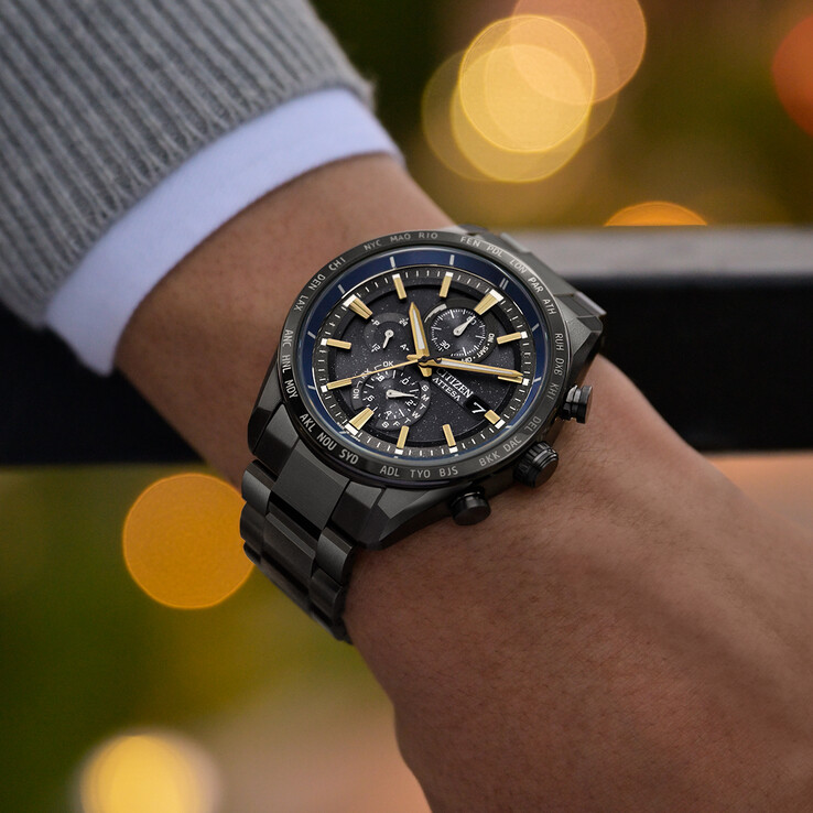 La montre Citizen Attesa Jaxa HTV-X. (Source de l'image : Citizen)