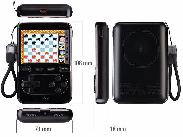 Cette banque d'alimentation compatible avec les jeux vidéo est plutôt compacte (Source : Revolt)