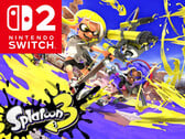 Splatoon 3 avec le logo Switch 2 (Source de l'image : Nintendo of America avec modifications)