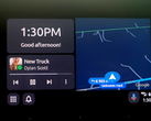Android Auto et son "Coolwalk UI". (Image source : u/RegionRat91)