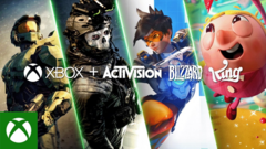 Bannière Xbox Game Pass avec les jeux d'Activision Blizzard (Source : Xbox Wire avec modifications)