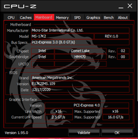 MSI GE76 Raider 10UH version BIOS