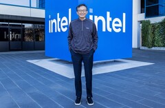 Lip-Bu Tan au siège d’Intel. Le cours de l’action de l’entreprise a été multiplié par quatre environ depuis qu’il en est devenu le PDG.