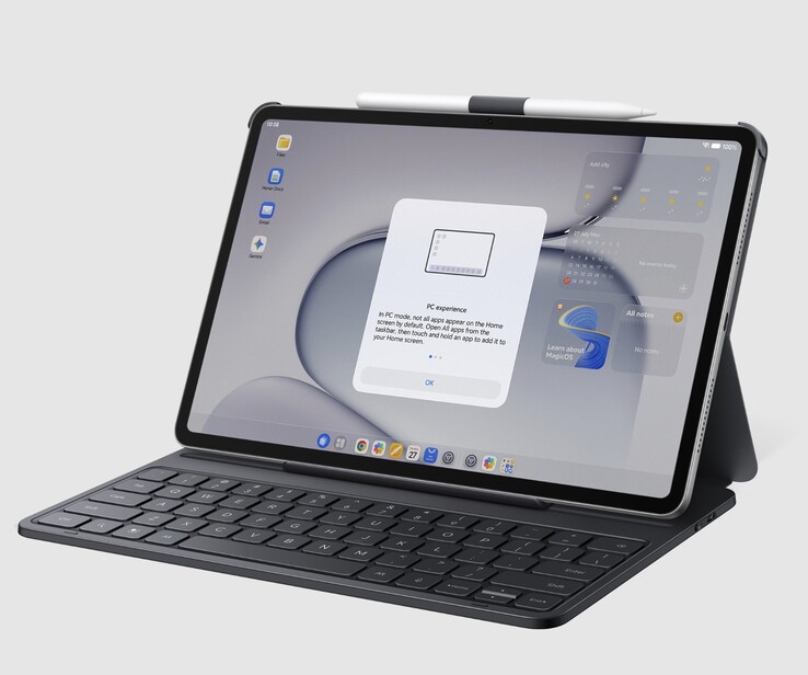 La tablette Pad 20 avec le Magic-Pencil 4s et le clavier Bluetooth intelligent.