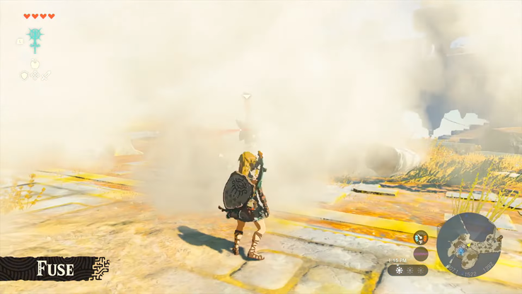 Link peut créer des écrans de fumée qui masquent la vue de l'ennemi pendant le combat, ce qui lui permet d'obtenir un Sneakstrike.