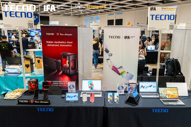 Tecno présente ses derniers appareils lors de l’IFA ShowStoppers 2026