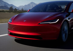 La Tesla Model 3 sera bientôt équipée de la caméra de pare-chocs (image : Tesla)