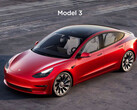 Giga Shanghai Model 3 à autonomie étendue en vue de 2023 (image : Tesla)