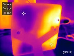 Minisforum EliteMini UM780 XTX vs. stress test (bas vertical)