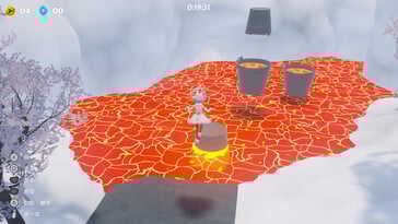 Capture d'écran de HANEHOLO (Source : Steam)