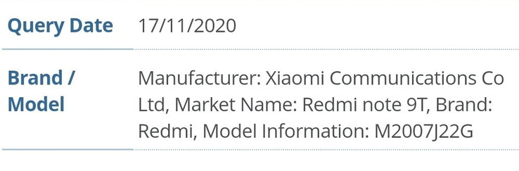 La série Redmi Note 9 5G sera apparemment lancée à l'échelle mondiale sous les noms Redmi Note 9T et Redmi Note 9T Pro. (Source de l'image : @yabhishekhd)