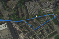 GPS Garmin Edge 500 : boucle.