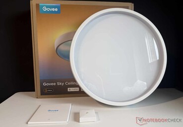 Contenu de la livraison du plafonnier Govee Sky