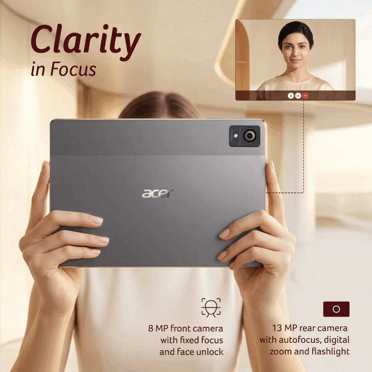 Principaux atouts de l’Iconia Tab 11 5G.