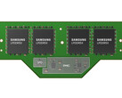 60 % plus petits que les SO-DIMM ordinaires (Source d'image : Samsung)