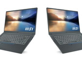 Le MSI Prestige 15 est équipé d'une quantité impressionnante de matériel pour un ordinateur portable de 1,65 kg. (Source de l'image : MSI)