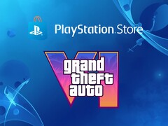 La bannière du PlayStation Store avec le logo de GTA 6 est montrée