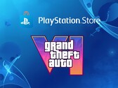 La bannière du PlayStation Store avec le logo de GTA 6 est montrée