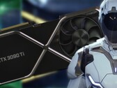 Nvidia a annoncé pour la première fois la carte GeForce RTX 3090 Ti en janvier au CES 2022. (Image source : Nvidia - édité)