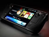 L'écran OLED de la Steam Deck OLED souffre d'artefacts visibles après un test de stress. (Image : Valve)