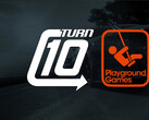 Logos de Turn 10 Studios et Playground Games (Image source : Turn 10 Studios, Playground Games)
