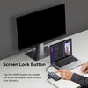 Le nouveau hub USB-C Ugreen Revodok Pro 109 est doté d'un bouton d'extinction de l'écran. (Source de l'image : Ugreen)